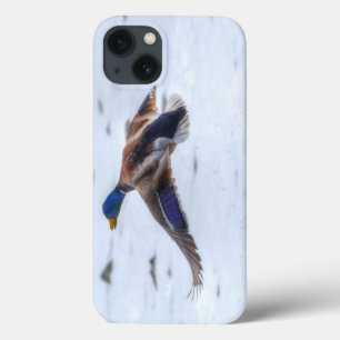 Etui iPhone 13 Flying Mallard Drake Wildlife Don