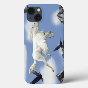 Coque Case-Mate iPhone Flying Pegasus, Mountains and Eagles Imaginaire Ar
