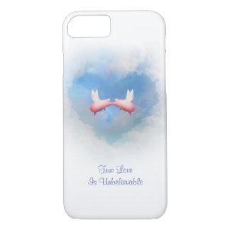 Coque Case-Mate Pour iPhone Flying Pigs Kiss Incroyable Love
