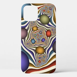 Case-Mate iPhone Case Flying Up Colorful Moderne Art Fractal Abstrait