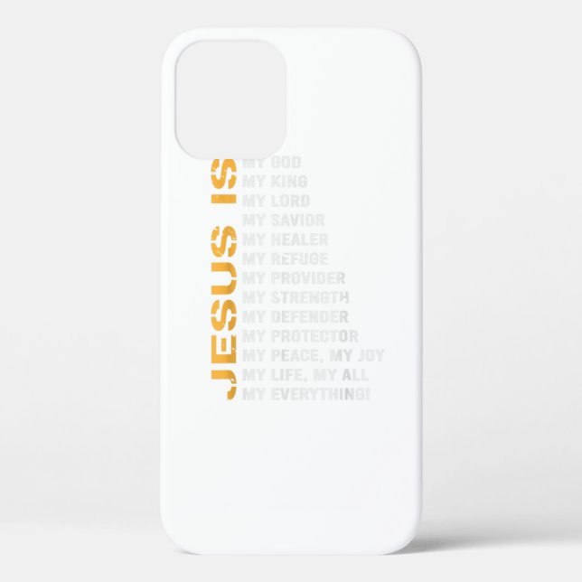 Coques Case-Mate iPhone Foi chrétienne Religion Jésus Lover Don Jésus (Verso)
