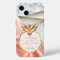 Foi de Luxe Rose Satin Marbre Or Colombe