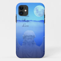 Foi, espoir, cas d'Iphone 5 d'amour