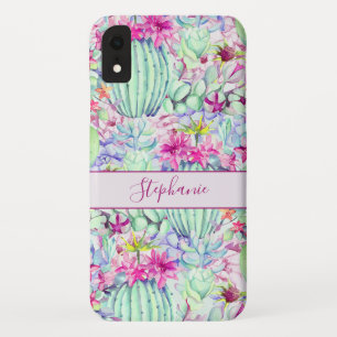 Case-Mate iPhone Case Foliage Floral Succulent Cactus Personnalisé