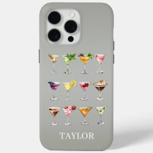 Coque Case-Mate iPhone Folie Martini Monogrammée