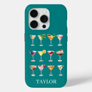 Coque Case-Mate iPhone Folie Martini Monogrammée