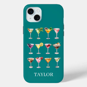 Coque Case-Mate iPhone Folie Martini Monogrammée