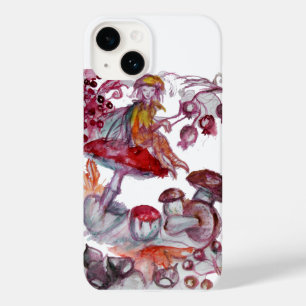 Coque Pour iPhone 14 FOLLET MAGIQUE DE CHAMPIGNONS Imaginaire Floral Ro