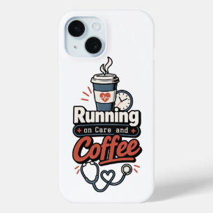 Coque Case-Mate iPhone Fonctionne à l'attention et au café   Cadeau drôle