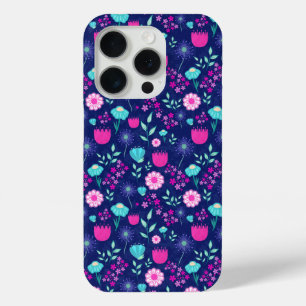 Coque Case-Mate iPhone Fond à motif floral mignon
