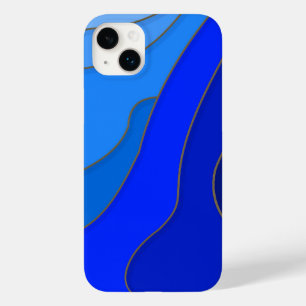 Coque Case-Mate iPhone fond bleu