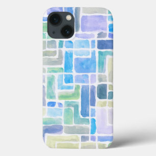 Coque Case-Mate iPhone Fond d'aquarelle peint par résumé