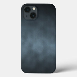 Etui iPhone 13 Fond d'art gothique ombré gris acier