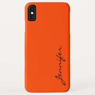 Case-Mate iPhone Case Fond de couleur rouge-orange