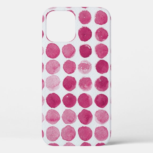Coques Case-Mate iPhone Fond de gouache artistique éclaboussé (Verso)