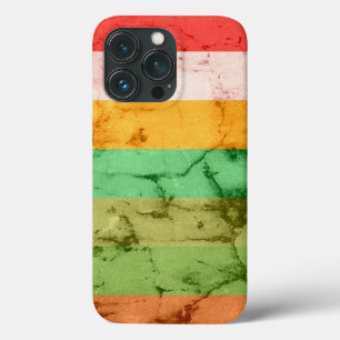 Case-Mate iPhone Case Fond de rayures grunge arc-en-ciel