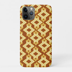 Case-Mate iPhone Case Fond d'écran Art Déco Motif, Brown doré
