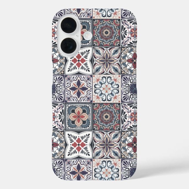 Coques Case-Mate iPhone Fond d'écran Backsplashes / Talavera inspiré tuile (Verso)