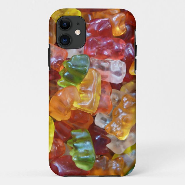 Coques Case-Mate iPhone Fond d'ours gélifiés (Dos)