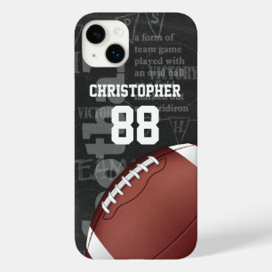 Coque Pour iPhone 14 Plus Football américain Personalized Chalkboard