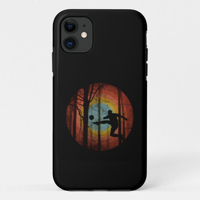 COQUES Case-Mate iPhone FOOTBALL DRÔLE DANS LA FORÊT BOISÉE (Dos)