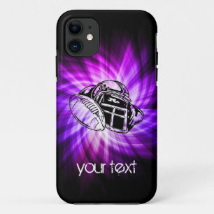 Coques Pour iPhone Football violet cool