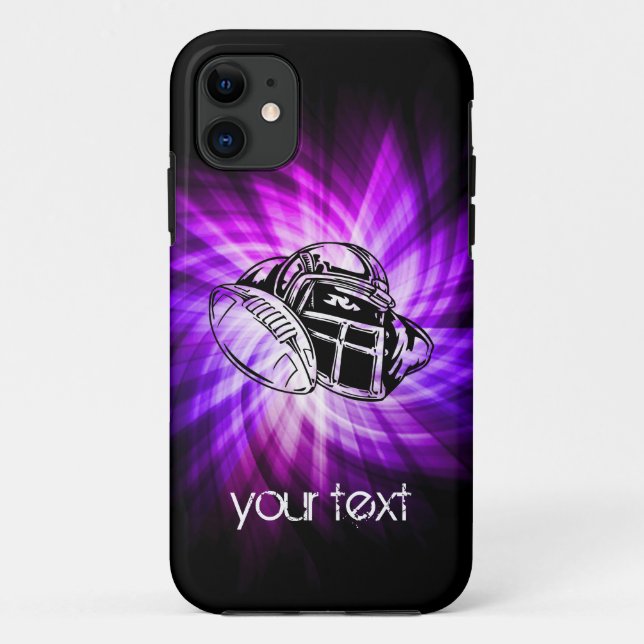 Coques Case-Mate iPhone Football violet cool (Dos)