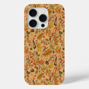 Coque Case-Mate iPhone Forêt automnale sur ocre