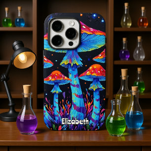 Coque iPhone 16 Pro Forêt Casquette de Neon