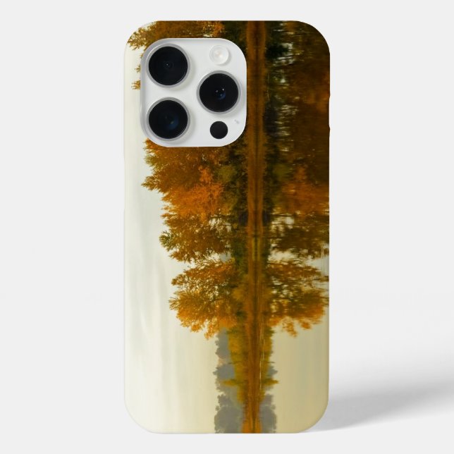 Coques Case-Mate iPhone Forêt d'automne au bord de la rivière (Verso)