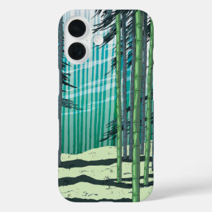 Coque Pour iPhone 16 Forêt de bambou