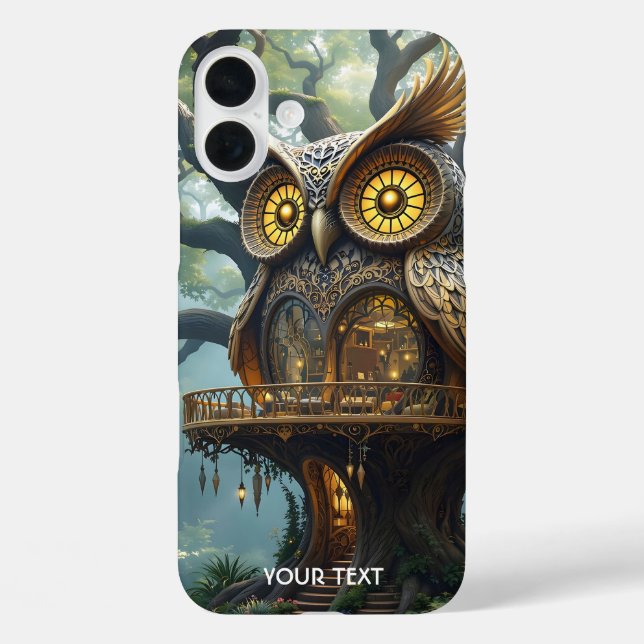 Coques Case-Mate iPhone Forêt de Chouette d'Imaginaire (Verso)