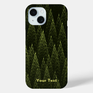 Coque Case-Mate iPhone Forêt de conifères fractale
