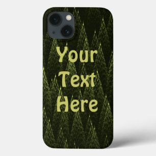 iPhone 13 Case Forêt de conifères fractale