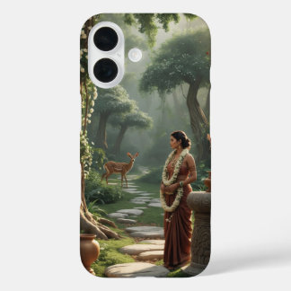Coque Pour iPhone 16 Forêt de Serene