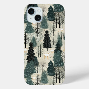 Coque Case-Mate iPhone Forêt de vacances avec boîtier de téléphone de cer
