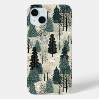 Coque Case-Mate iPhone Forêt de vacances avec boîtier de téléphone de cer