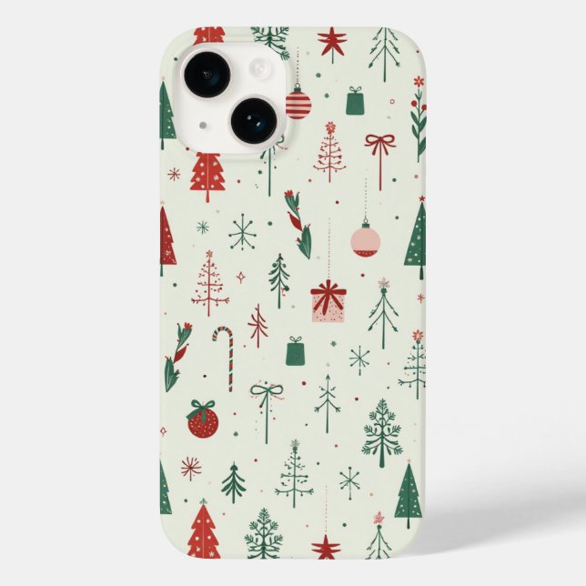 Coques Case-Mate iPhone Forêt de vacances scandinave (Verso)