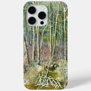 Coque Case-Mate iPhone forêt d'hiver peinture aquarelle