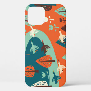 Case-Mate iPhone Case Forêt d'oies : Scène Vintage de la nature