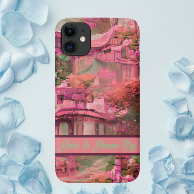 Coques Case-Mate iPhone Forêt Fantastique Enchantée Rose  (Créateur téléchargé)