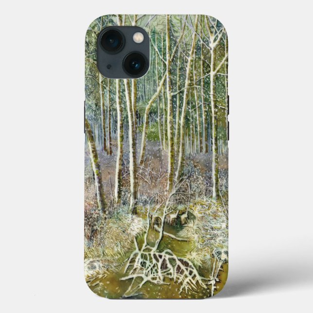 Coques Case-Mate iPhone forêt hivernale (Verso)