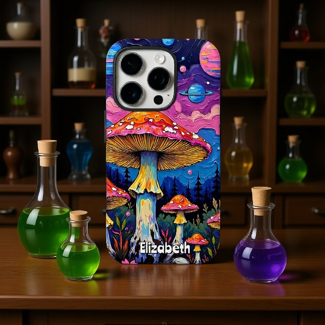 Coques Case-Mate iPhone Forêt planétaire de champignons (Créateur téléchargé)