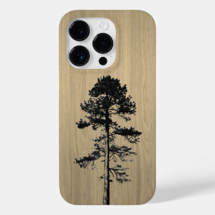 Coque Case-Mate iPhone Forêt sauvage - Bois gravé - Bois