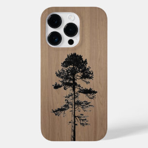 Coque Case-Mate iPhone Forêt sauvage - Bois gravé - Bois