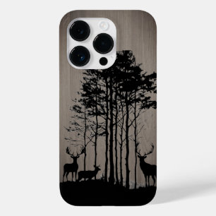 Coque Case-Mate iPhone Forêt sauvage - Bois gravé - Bois