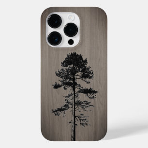Coque Case-Mate iPhone Forêt sauvage - Bois gravé - Bois