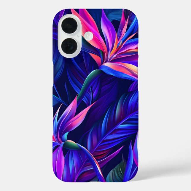 Coques Case-Mate iPhone Forêt tropicale de minuit (Verso)