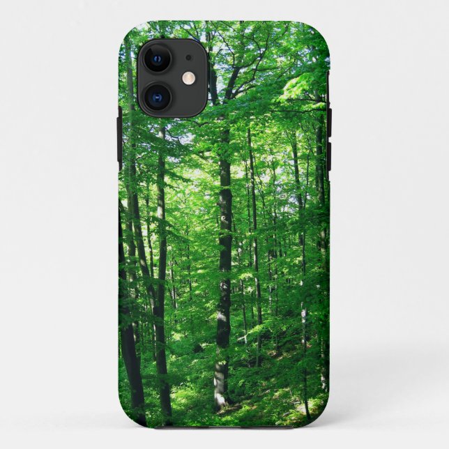Coques Case-Mate iPhone forêt verte (Dos)