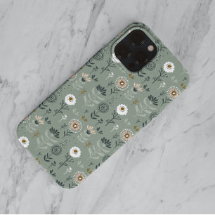 Coque Case-Mate iPhone Forêt verte de Sage Floral